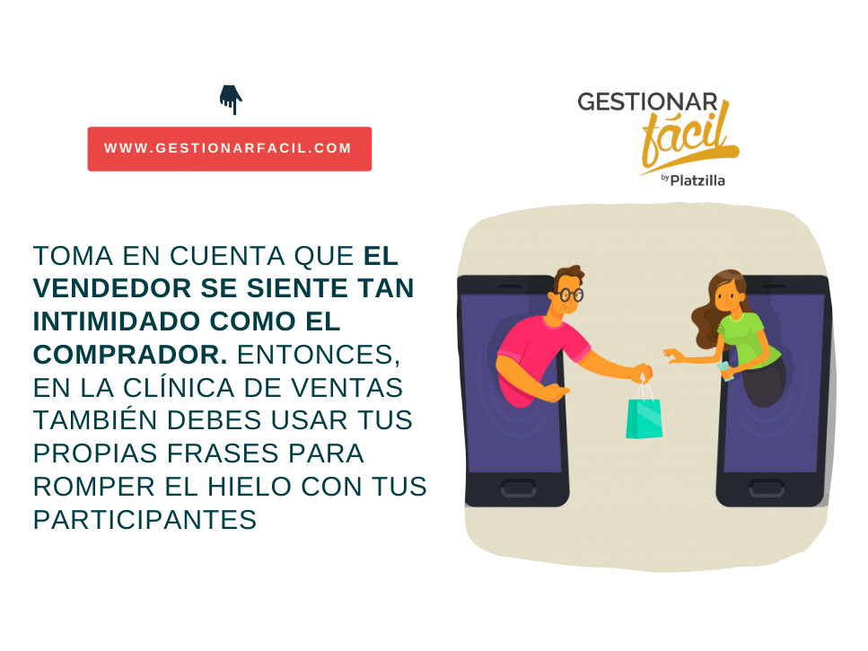 Frases para romper el hielo en el pitch de ventas