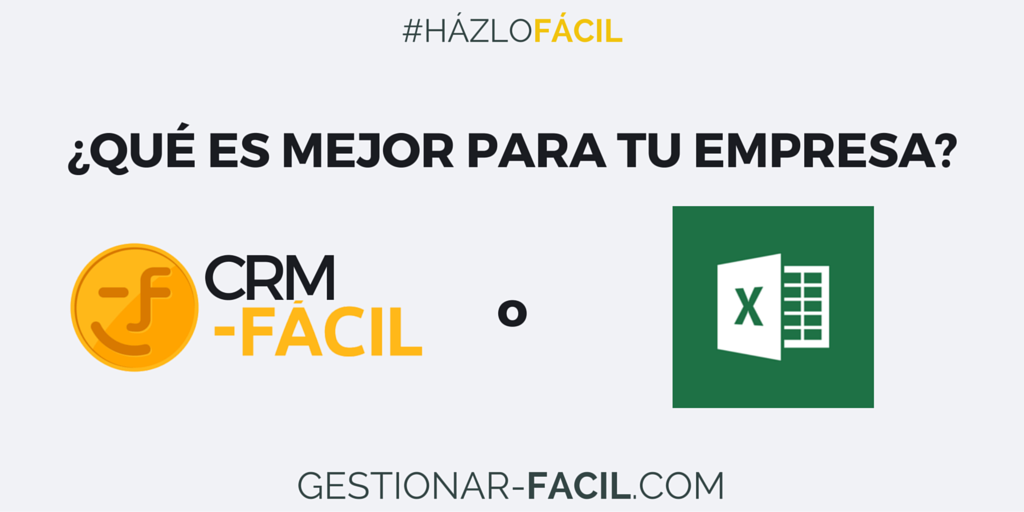 ¿Qué es mejor para tu empresa: CRM o Excel?