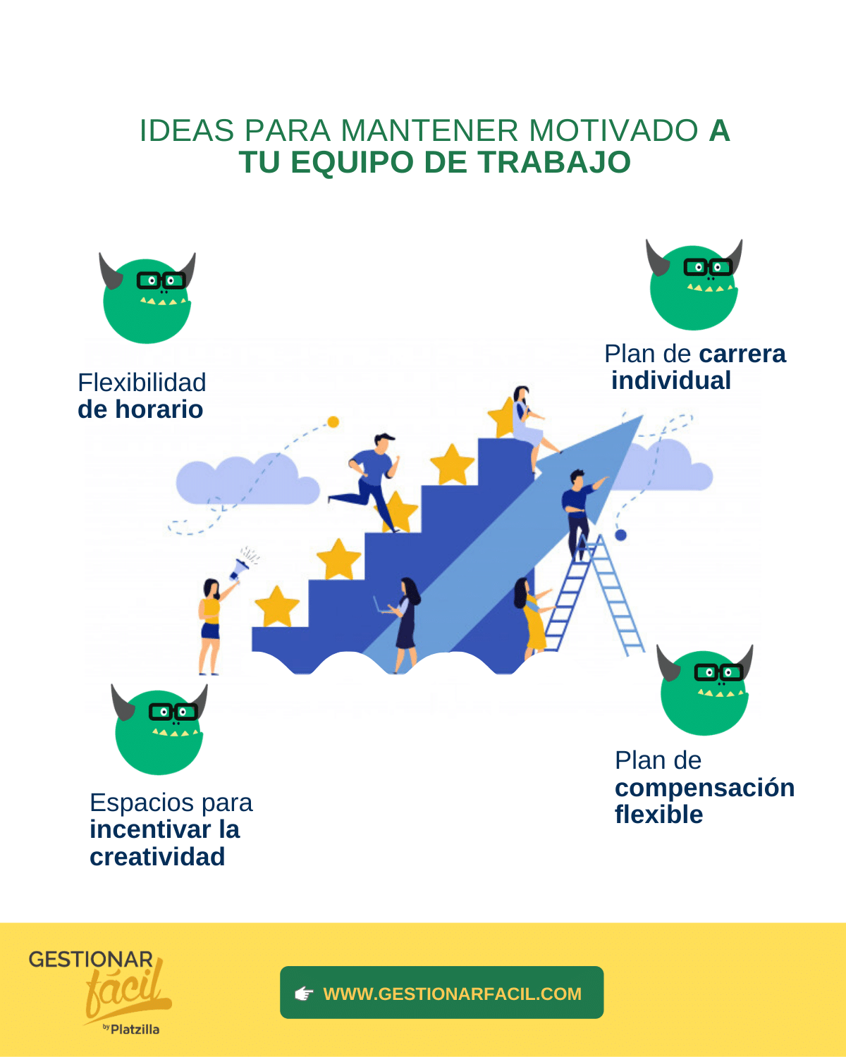 Motivación en el trabajo: ¡Top 5 de las mejores empresas!