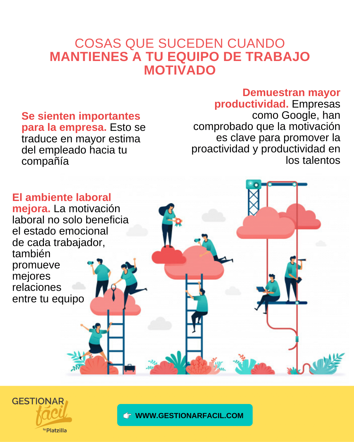 Motivación en el trabajo: ¡Top 5 de las mejores empresas!