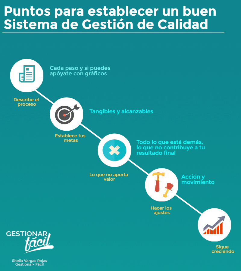 Sistema De Gestión De Calidad Paso A Paso Ejemplo