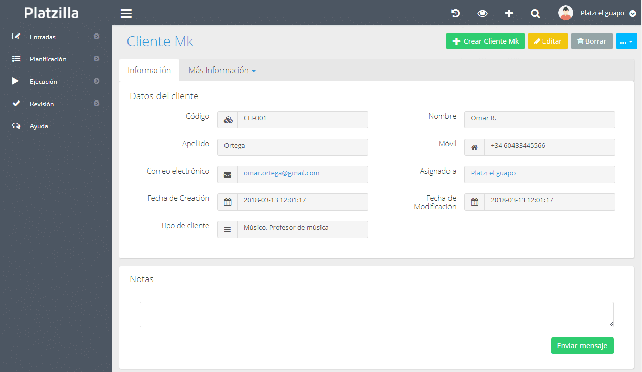 Tipos de datos para segmentar clientes