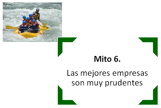 Ejemplos de mitos sobre las empresas exitosas