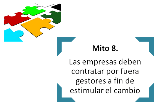 Ejemplos de mitos sobre las empresas exitosas