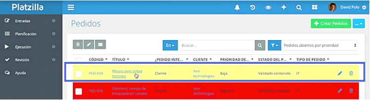 Organización de la información para una gestión fácil