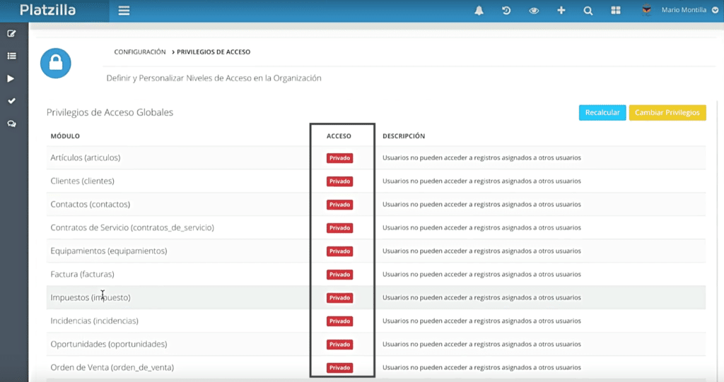 ¿Cómo organizar su acceso?