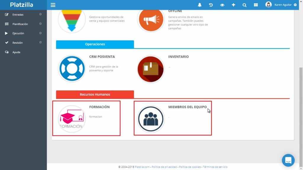 Aplicaciones contratadas por Músika con K