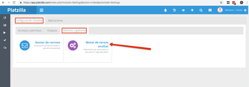 A través de Platzilla