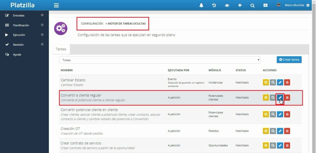 Tareas automatizadas para mejorar la eficiencia empresarial