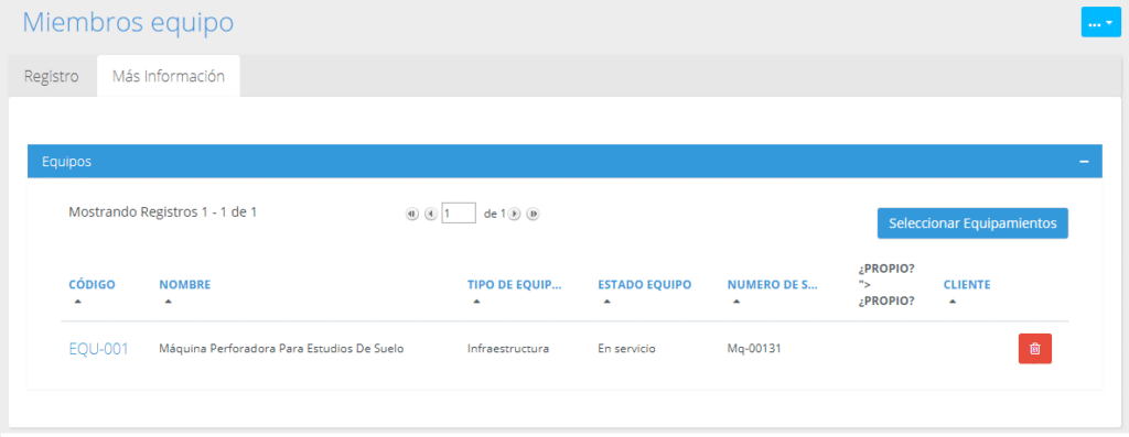 Gestión de datos en módulos de Platzilla (cont...)