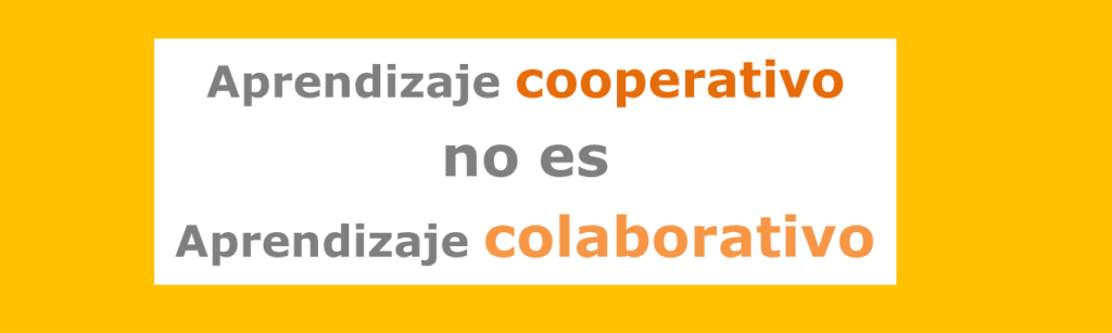 Aprendizaje colaborativo y el trabajo en equipo