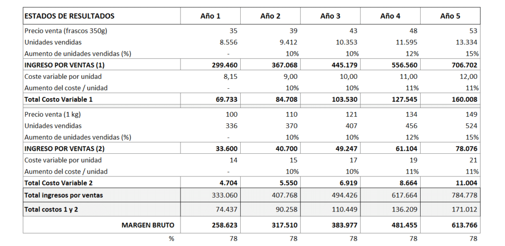 Plan de viabilidad de una empresa. Caso práctico.