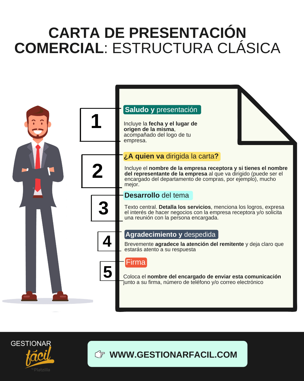 carta de presentación