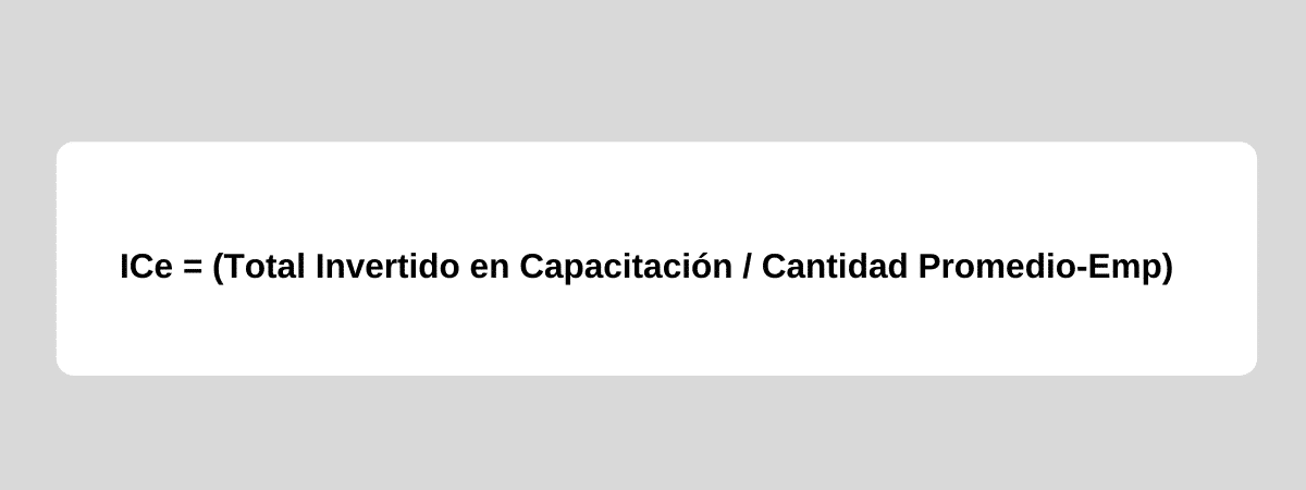 Total Invertido en Capacitación