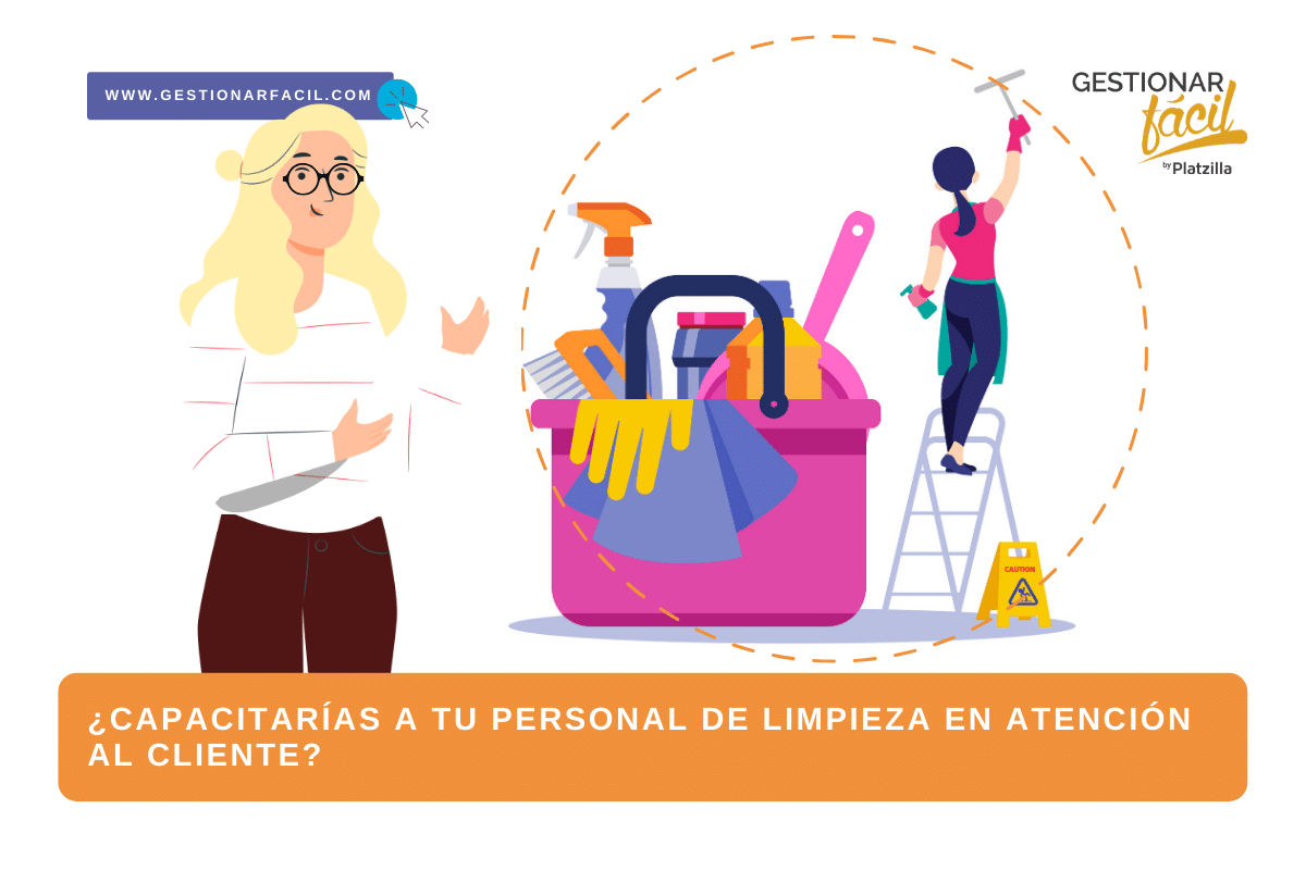 ¿Capacitarías a tu personal de limpieza en atención al cliente?