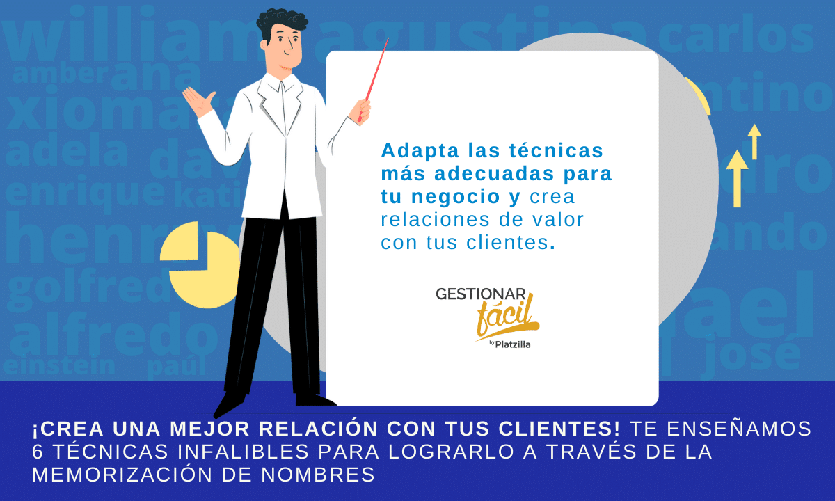 tecnicas de memorización de nombres de clientes