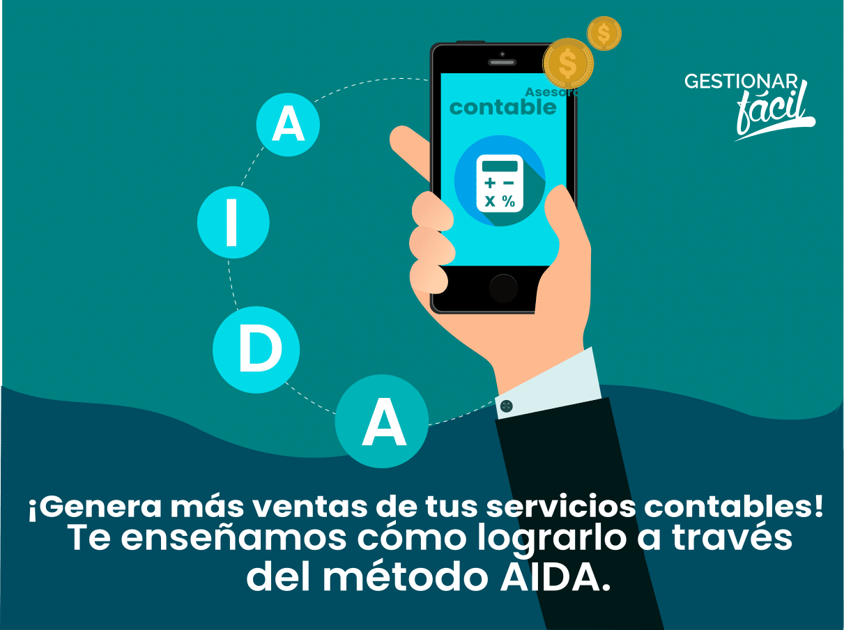 Cómo aplicar el método AIDA para vender servicios contables