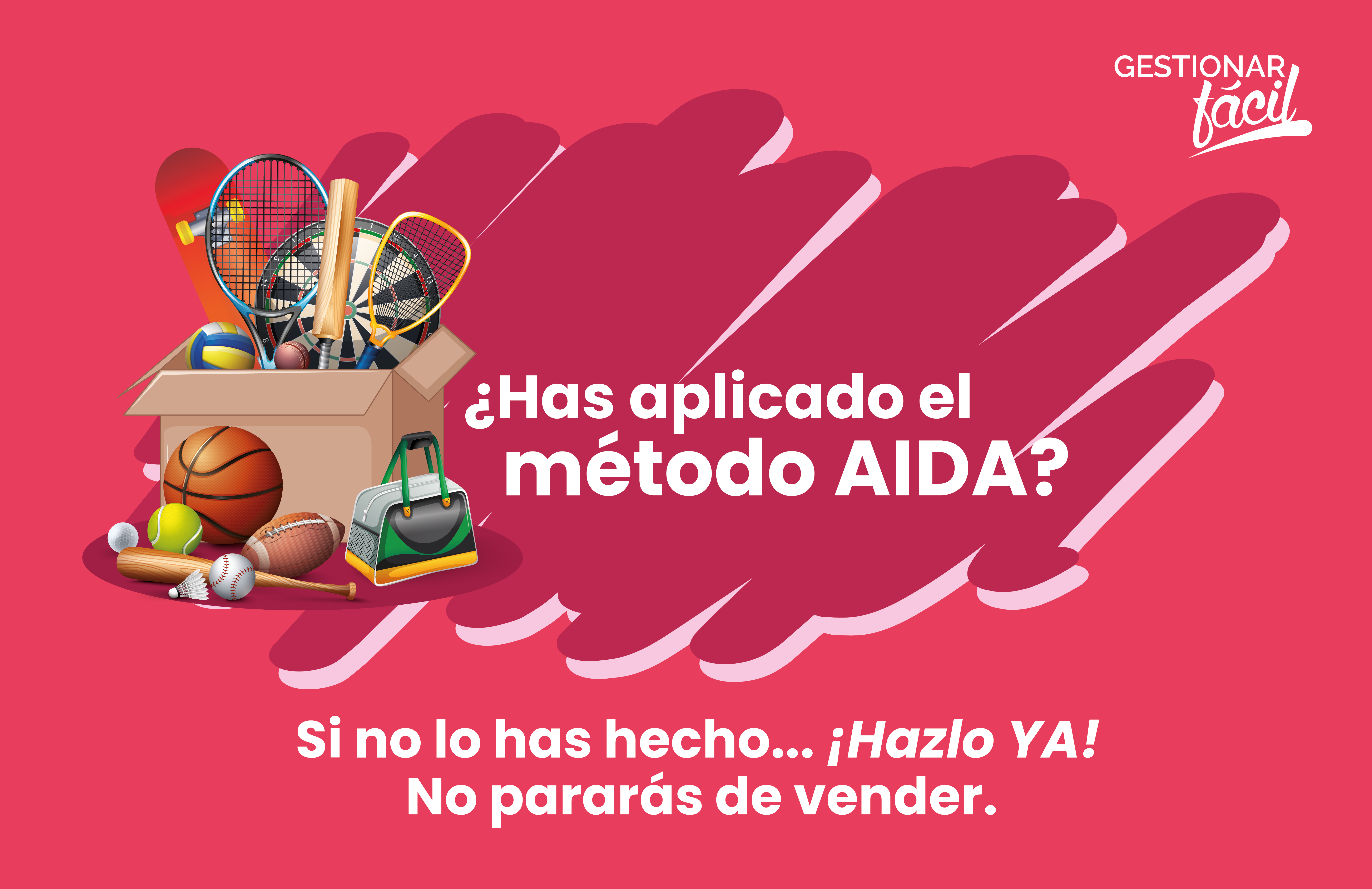 Cómo aplicar el método AIDA para vender material deportivo