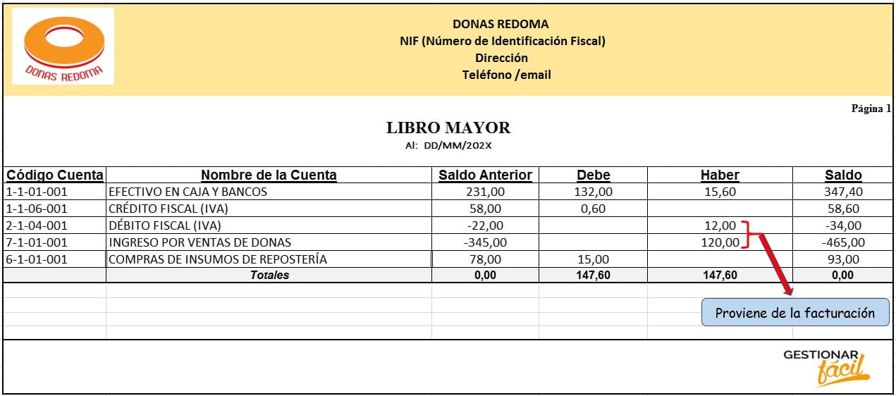 Modelo de libro diario