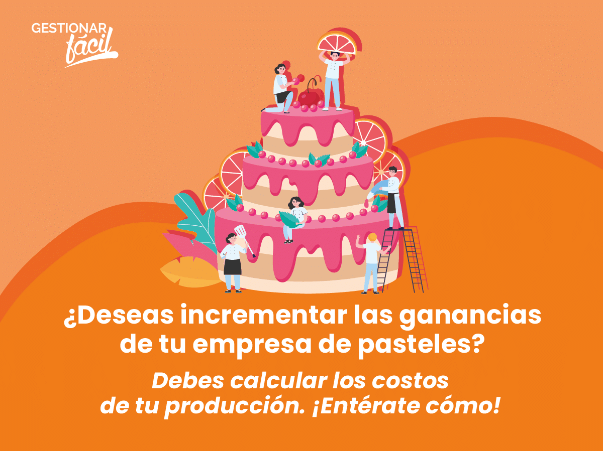 ¿Cómo calcular los costos de producción de un pastel?