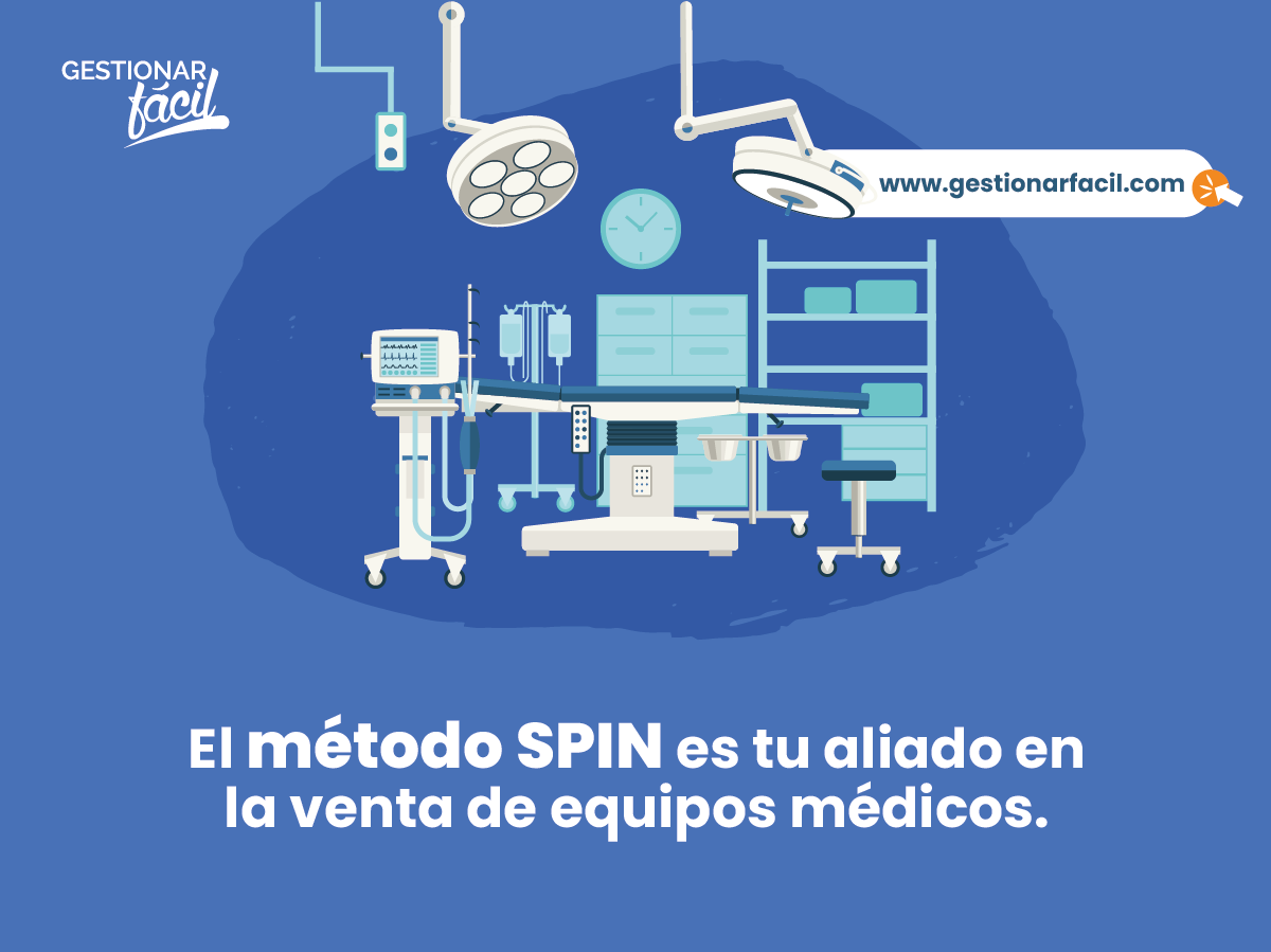 El método SPIN es tu aliado en la venta de equipos médicos.