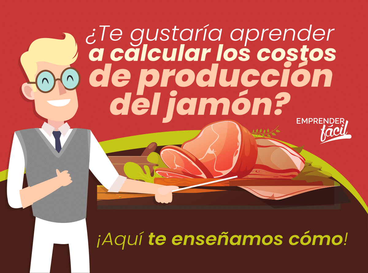 ¿Cómo calcular los costos de producción del jamón?