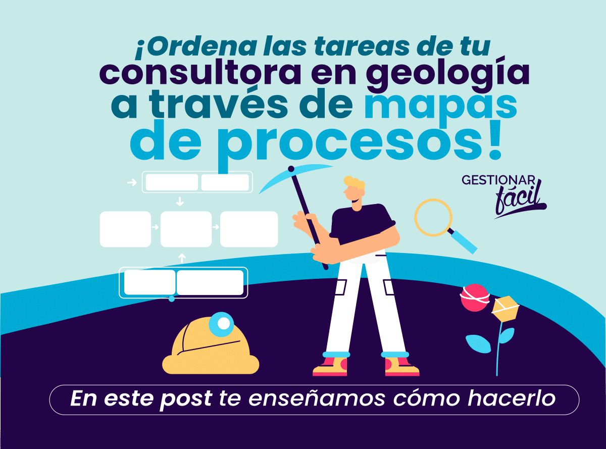 Cómo hacer el mapa de procesos de una consultora en Geología