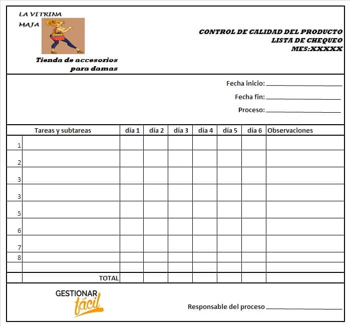 Ejemplos de procesos en una empresa de producción 1