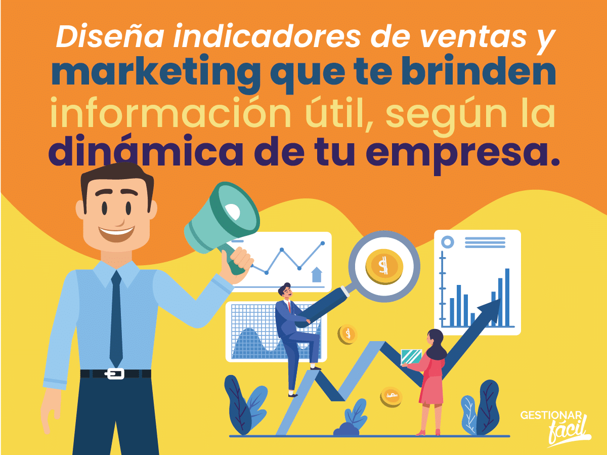 ¿Cómo diseñar indicadores de ventas y marketing?