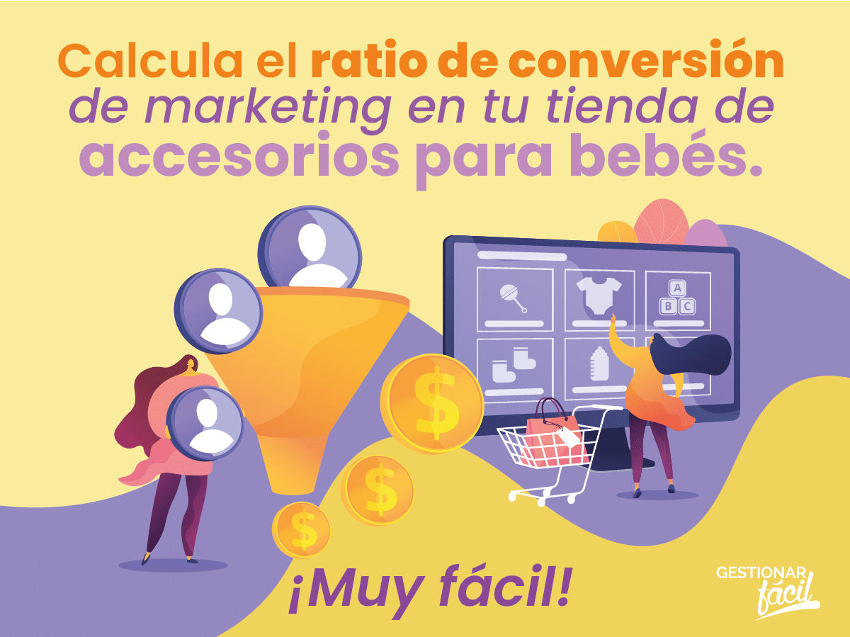 Ratio de conversión de marketing de accesorios para bebés