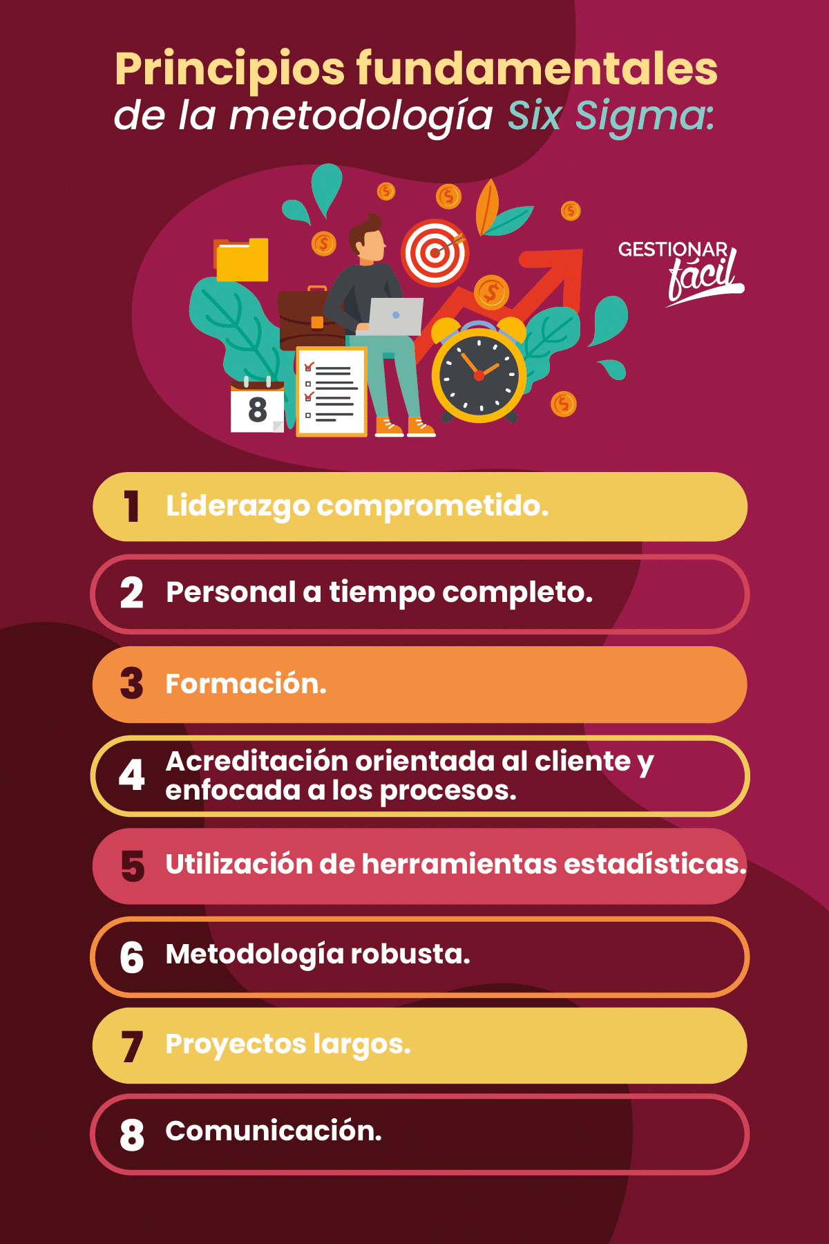 Optimización de procesos: metodología Six Sigma.