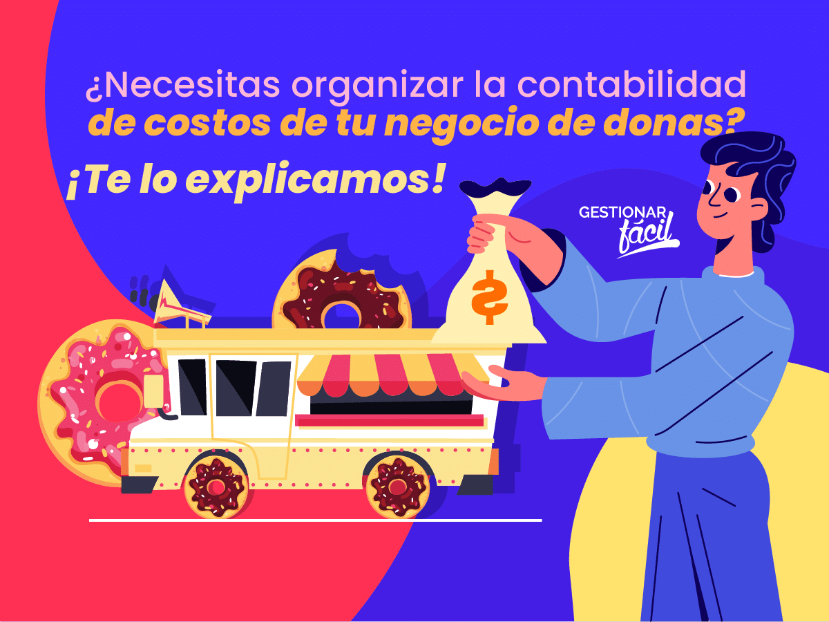 Contabilidad de costos para un negocio de donas