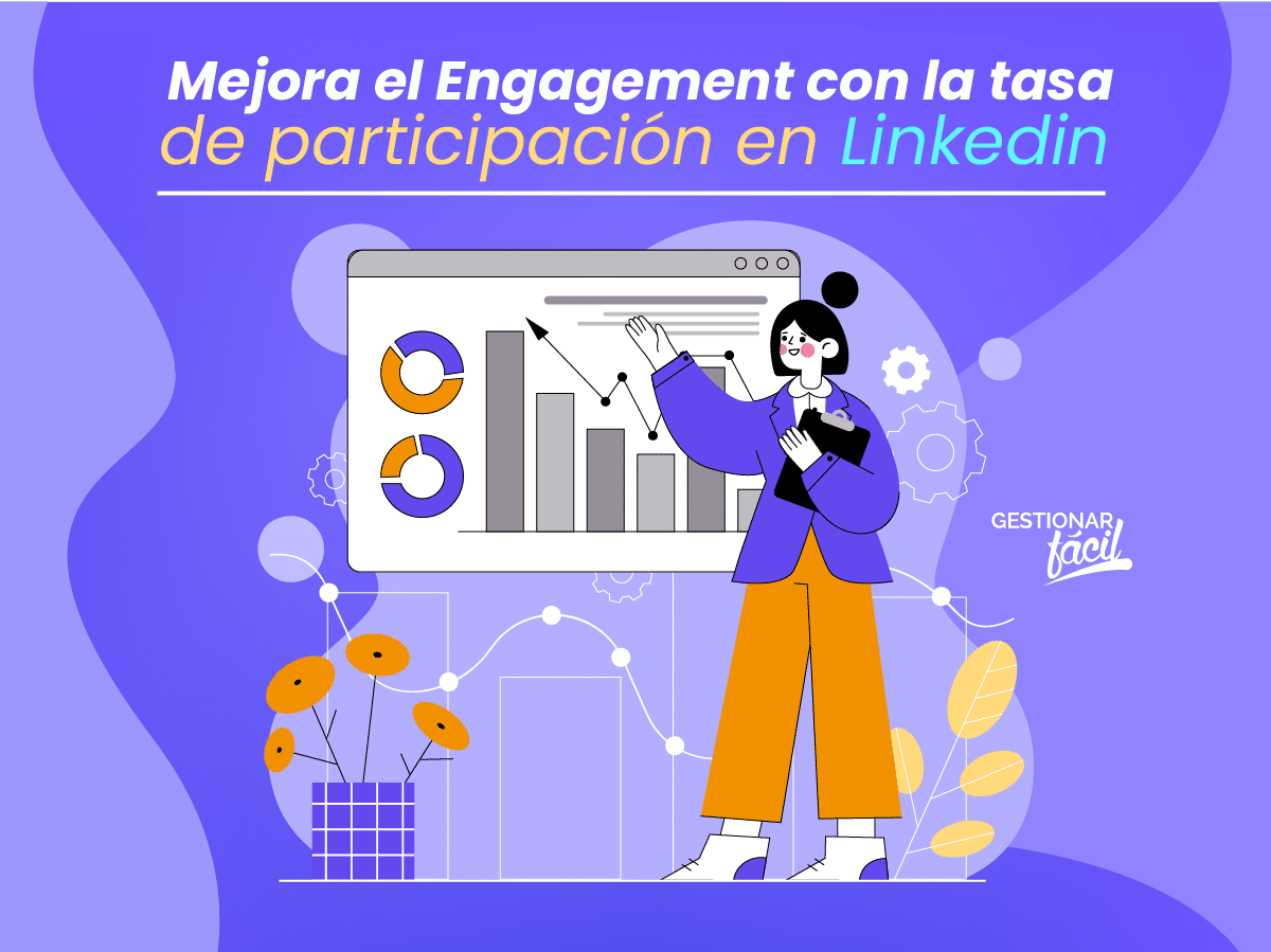 Analiza la tasa de participación con los KPI de Linkedin