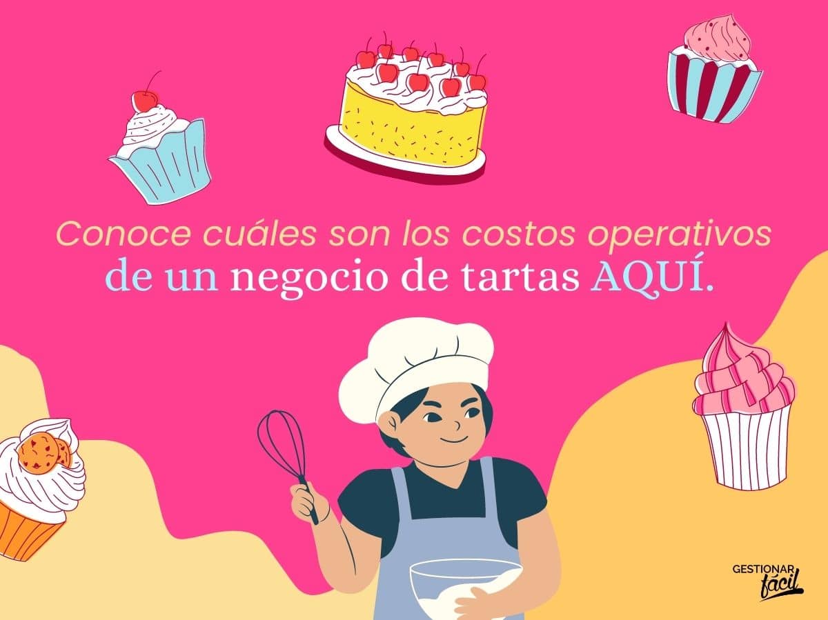 Costos operativos de un negocio de tartas