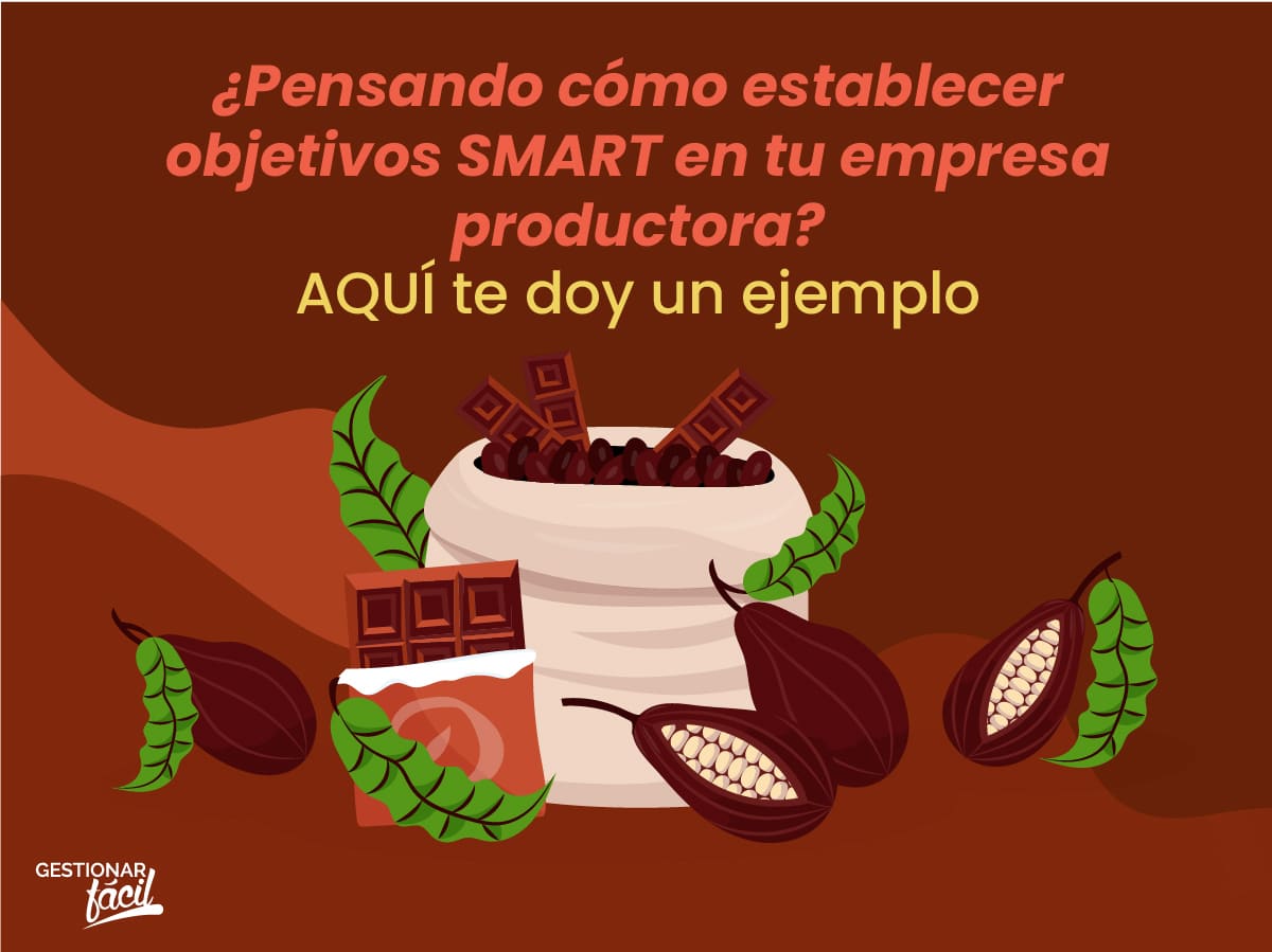 Objetivos SMART en una productora de cacao